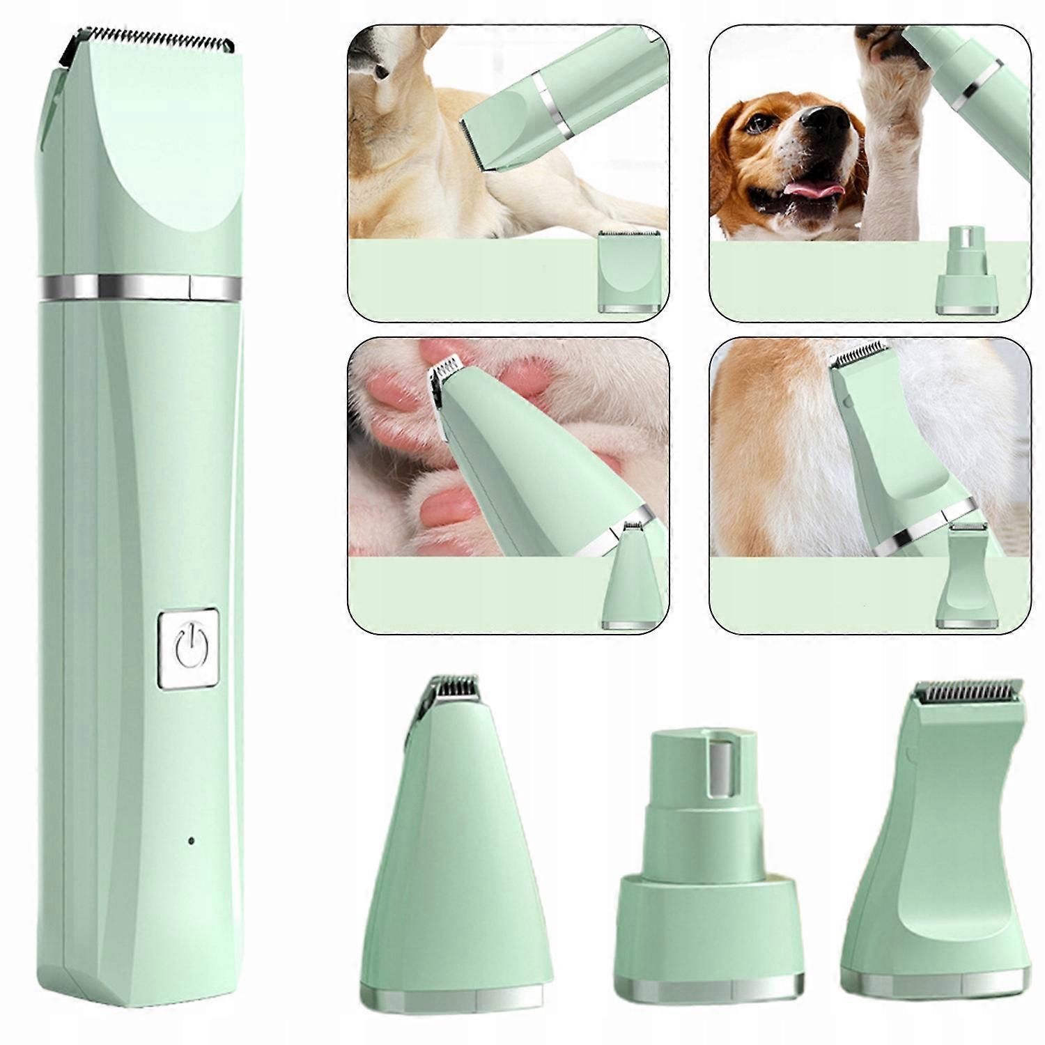 طقم تشذيب شعر القطط أداة تشذيب مخلب USB كهربائية