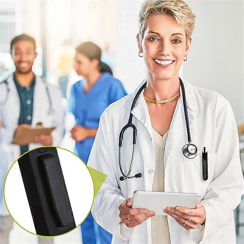 EKG Calipers ECG Caliper Measuring Tool with Ruler Black Caliper