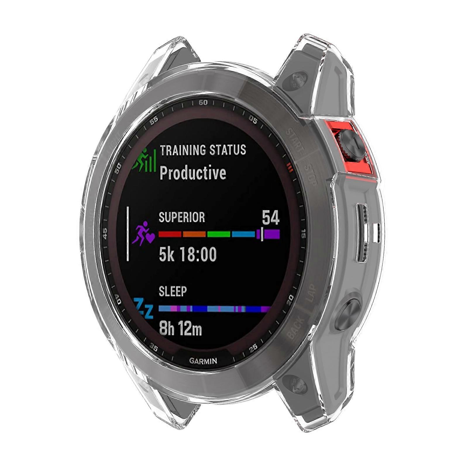 For Garmin Fenix 7 Shockproof TPU Soft Protective Case
