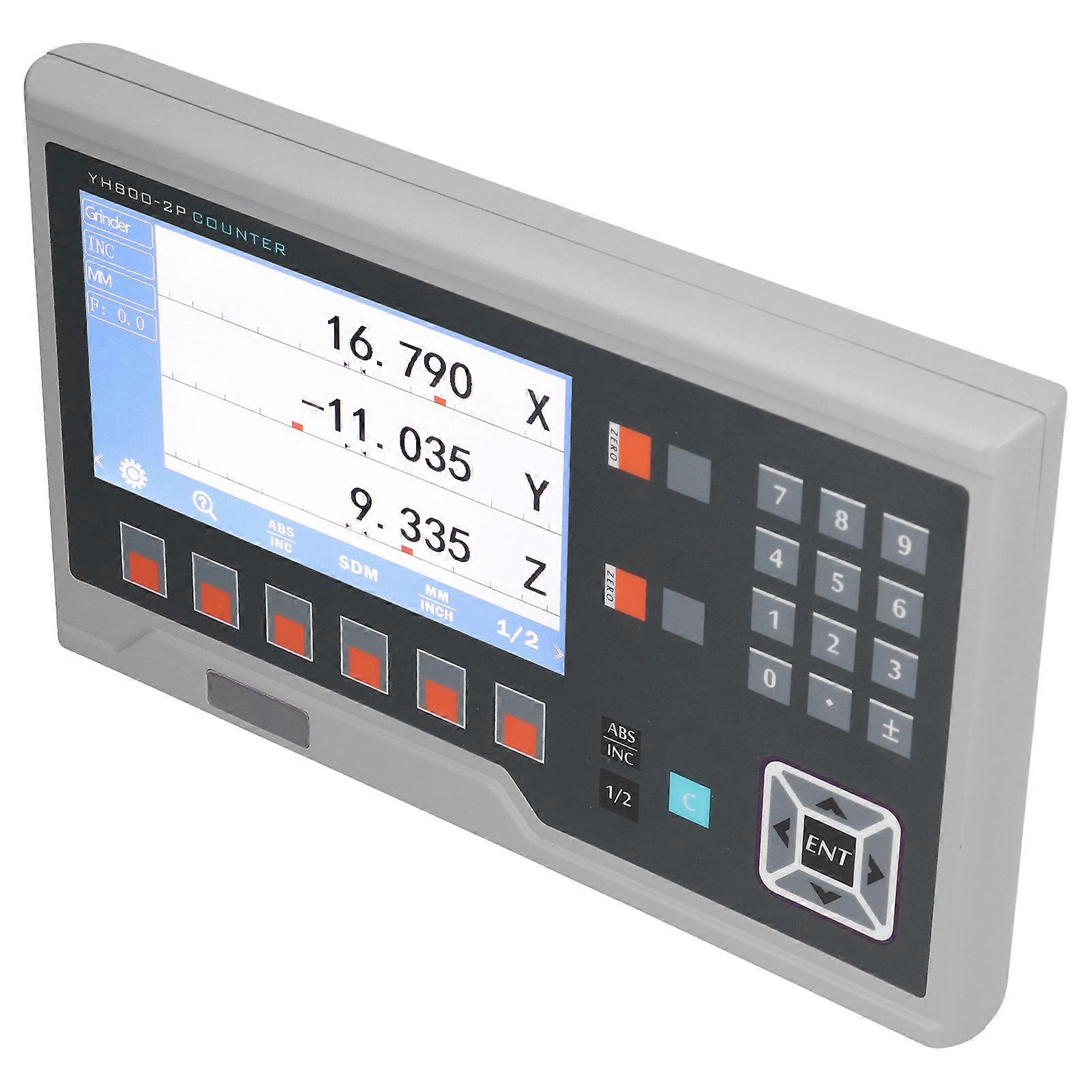 Magnetic Grating Linear Scale Encoder LCD Digital Readout for Lathes & Milling Machines A
