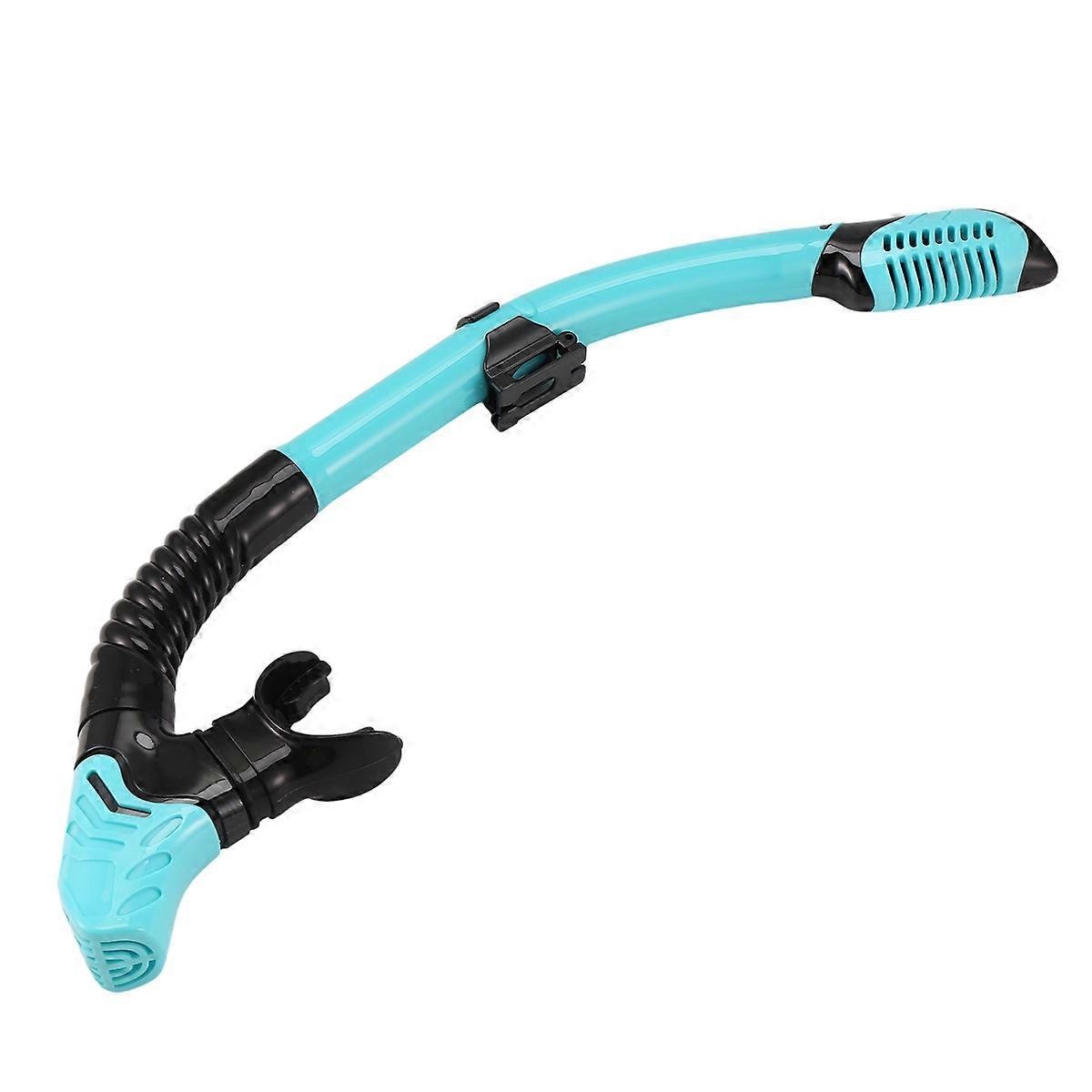 Dry Snorkel Tube Easy Breath Scuba Diving Splash Guard Top Valve D