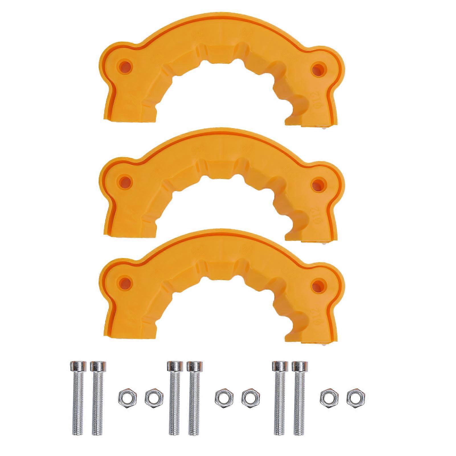 Drill Bit Sharpener Guide Portable Bench Grinder Attachment Old Bits Grinder Dia 4 5 6 8 10 12 3Pcs