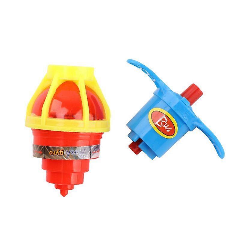 LED Light Up Spinning Tops with Gyroscope - Fun Novelty Toys for Parties and Easter Gifts
