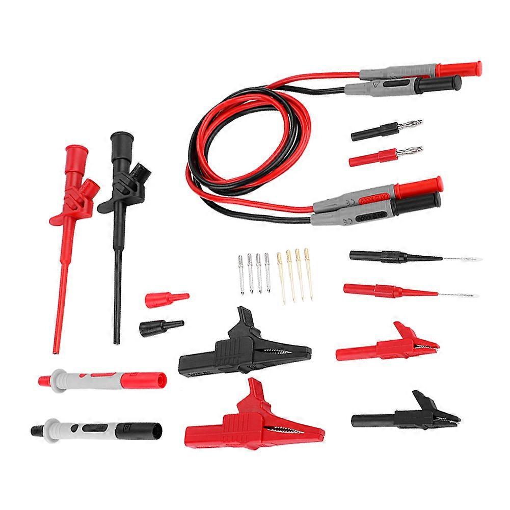 4mm Banana Plug Electronic Multimeter Multi Meter Test Lead Probe Cable Set (P1600C)