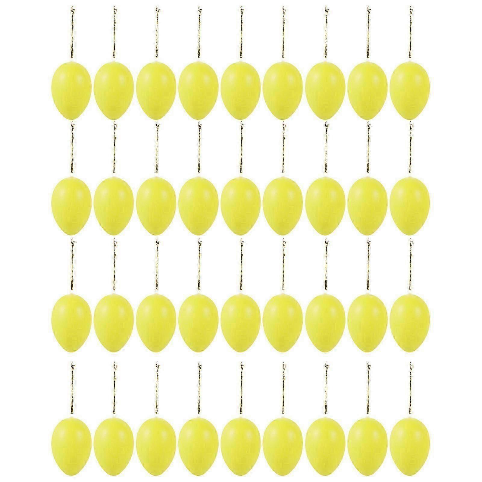 36pcs Easter Themed Kindergarten Toys Easter Eggs Decors Easter Decorative Colorful Eggs