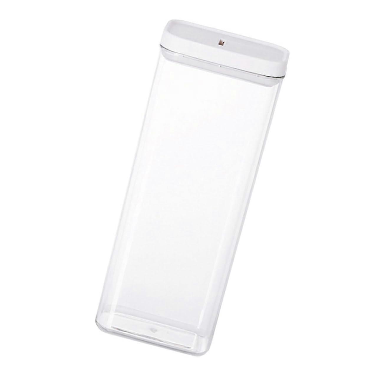 Airtight Reusable Spaghetti Container 1800ml for Noodle and Food Storage, BPA-Free, Clear Plastic Design