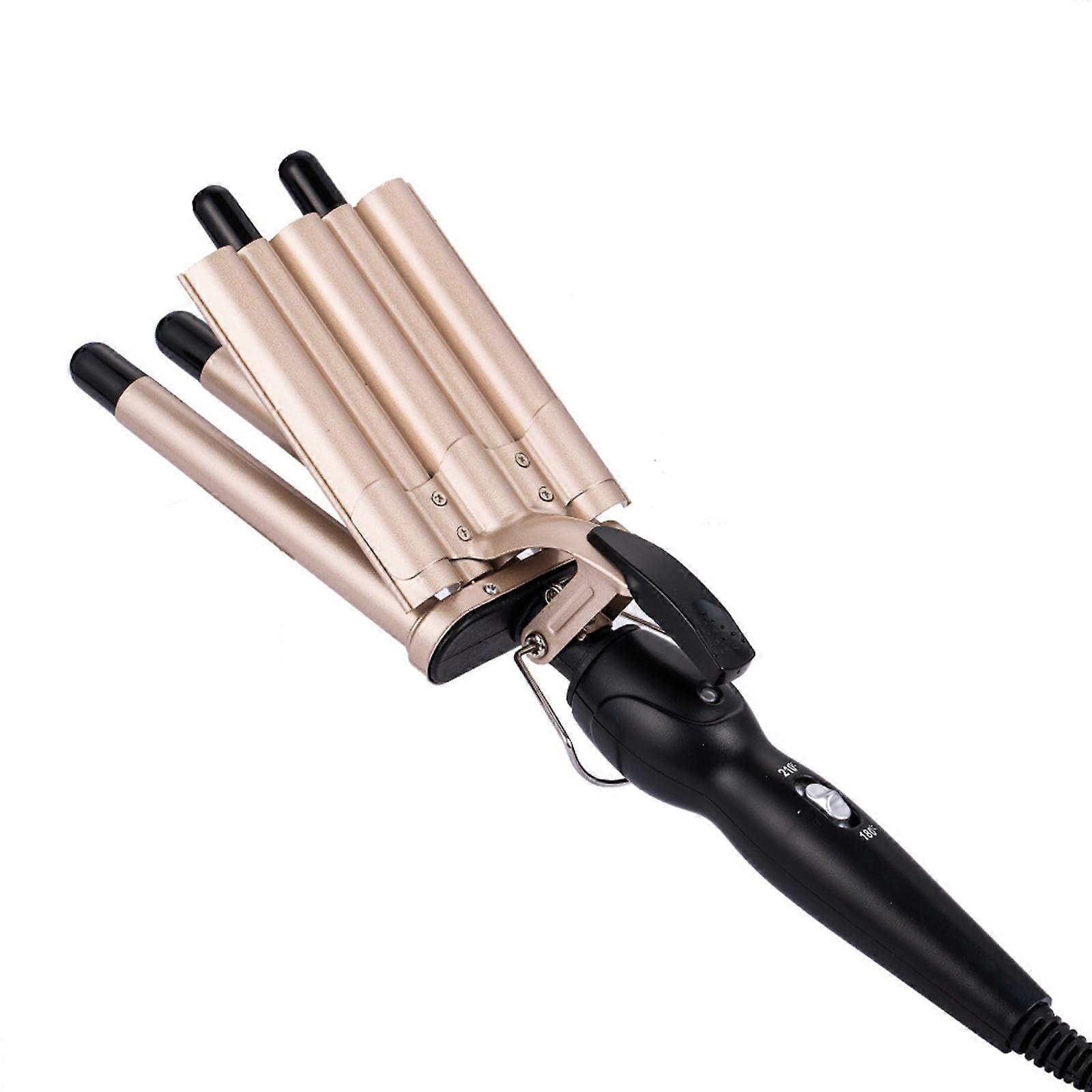 15mm Egg Curling Wand, Adjustable Hair Curling Iron, 5-Piece Set for Effortless Waves and Styling