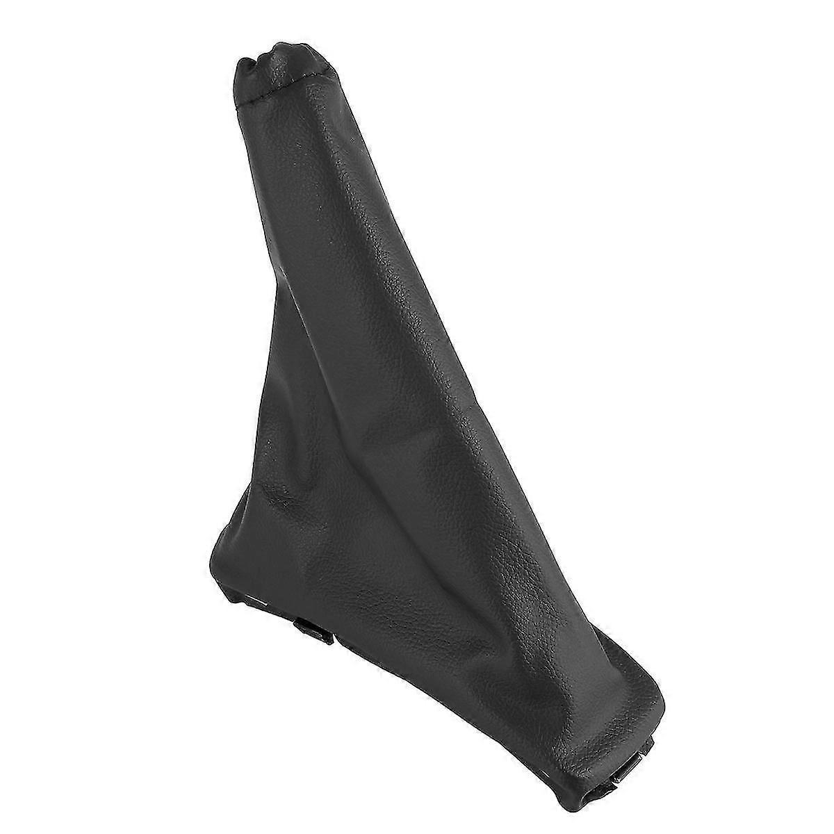 Handbremse Gamaschenabdeckung Handbremsmanschette Schwarz PU-Leder für Spark 2011-2016