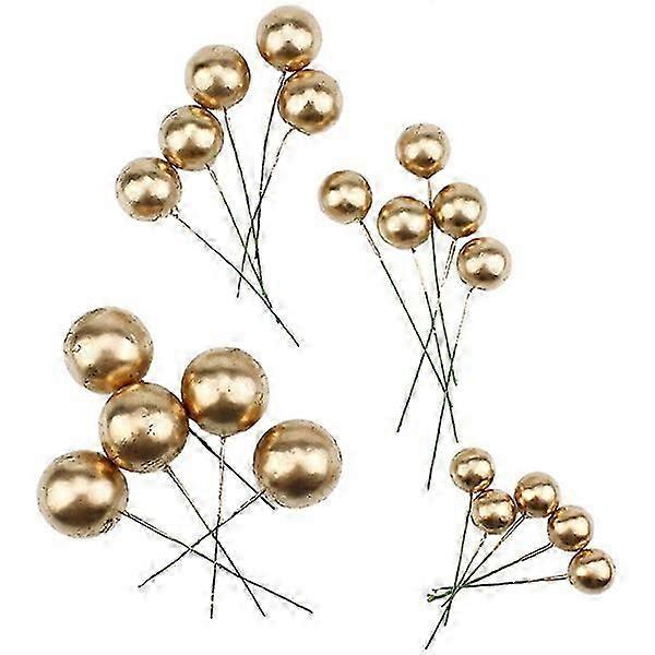 20Pcs Delicate Cake Balls Multi-function Cake Decors Replaceable Cake Topper