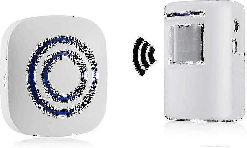 Passage Alarm, Shop Bell, Wireless Alarm System With Motion Detector