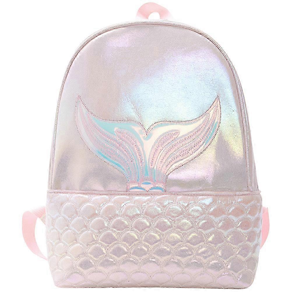 Mermaid School Backpack for Girls with Adjustable Straps