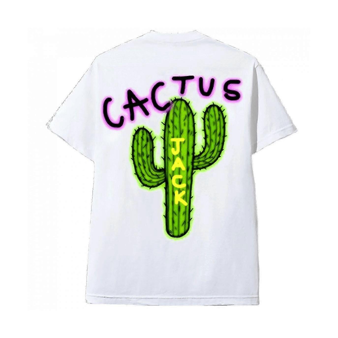 Cactus Jack T-Shirt Blanc Cactus Logo Travis Scott