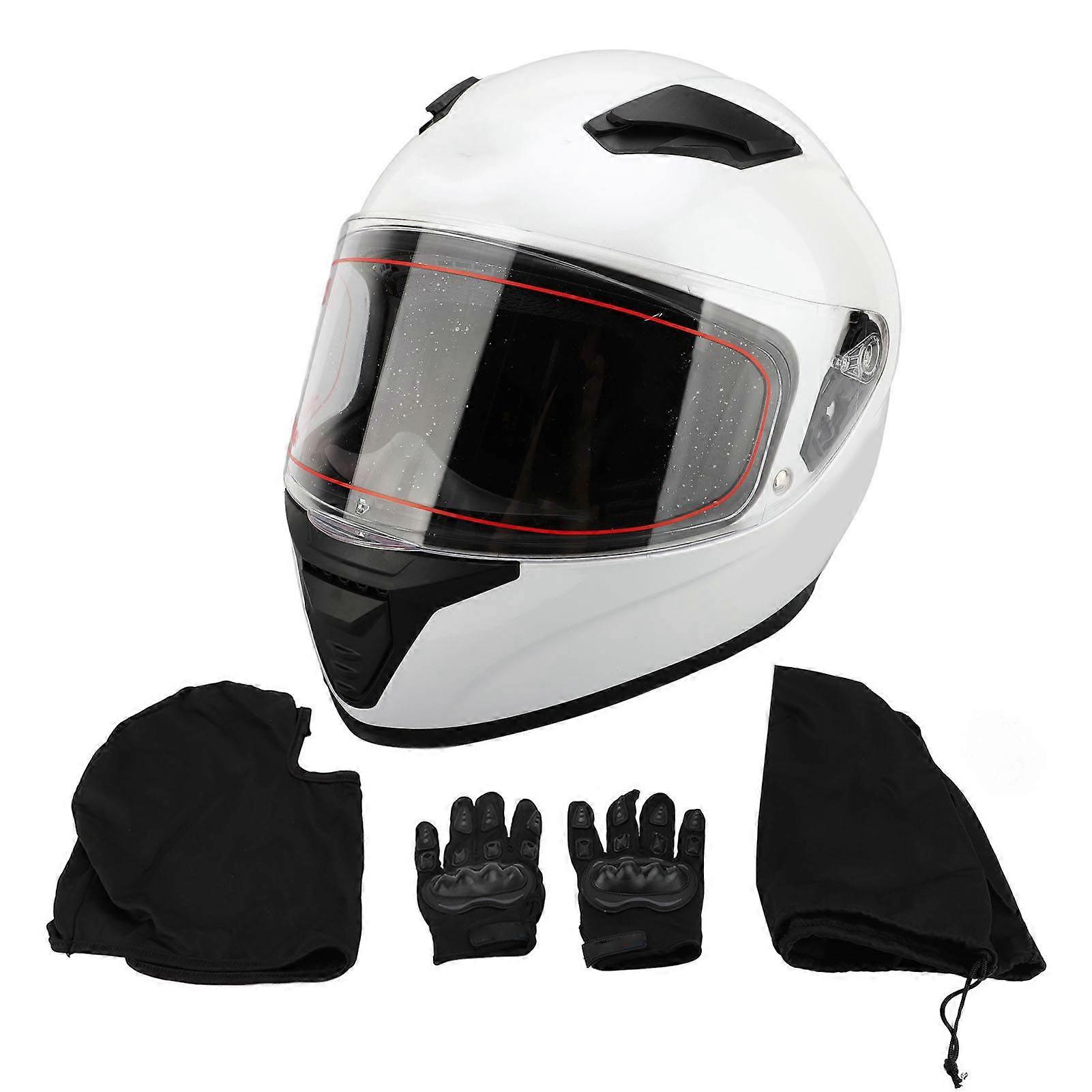 Motorcycle Stylish Look Impact Proof Clear Vision Anti Fog Lens Motorbike Full Face Helmet for Men Women