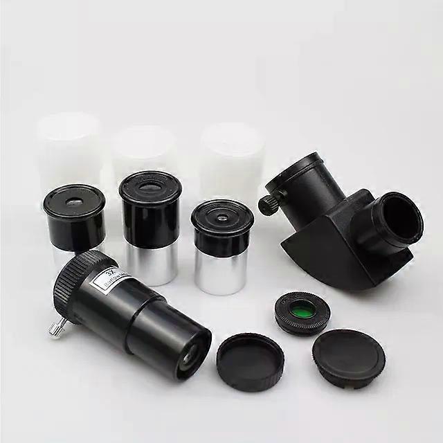 0.965 Inch Telescope Accessory Kit For 0.965 Astronomical Telescope With Three Eyepieces One Diagonal 3x Barlow Lens Moon Filter