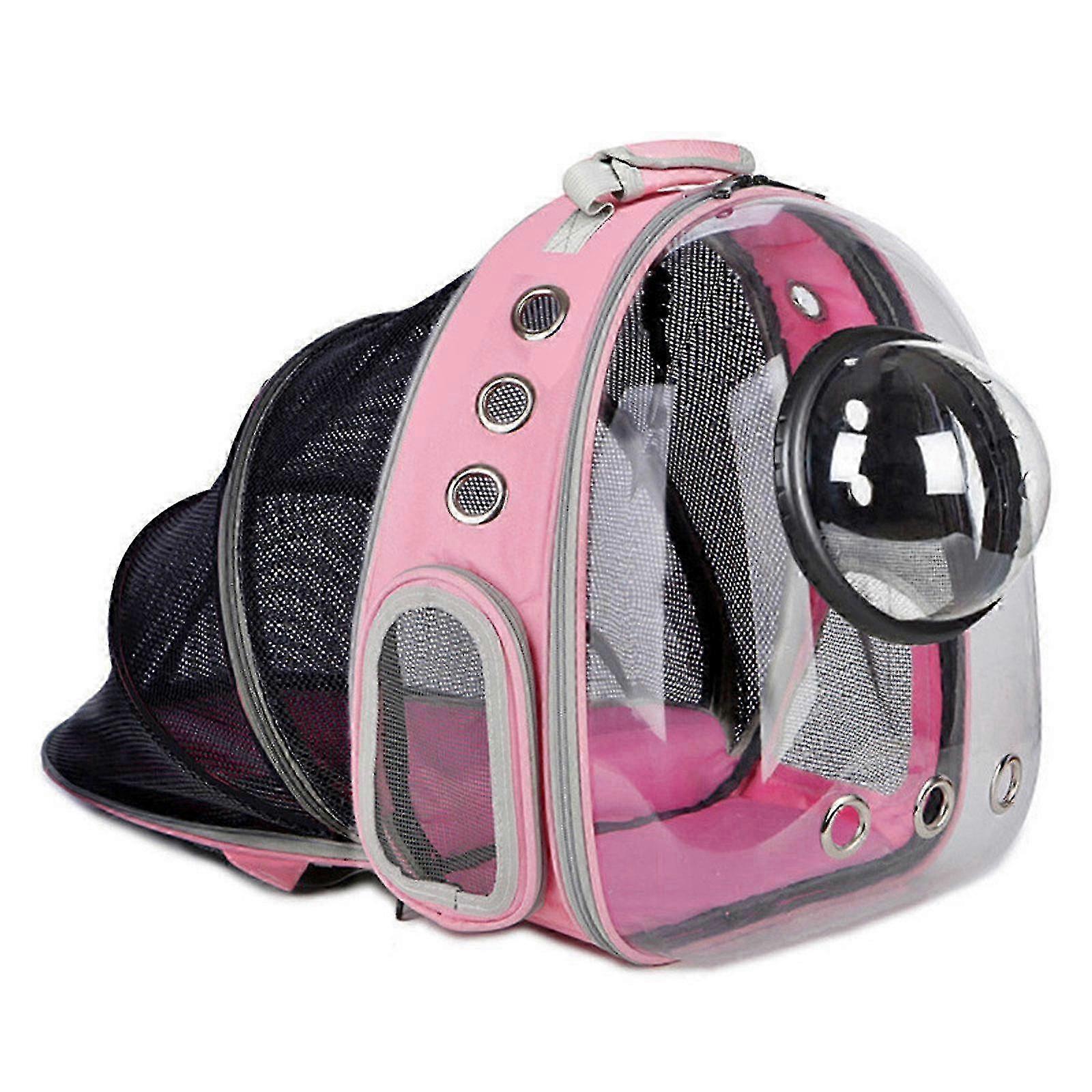 Expandable Pet Backpack for Cats, Airline Compliant Carrier with Breathable Mesh - Ideal for Commuting and Travel