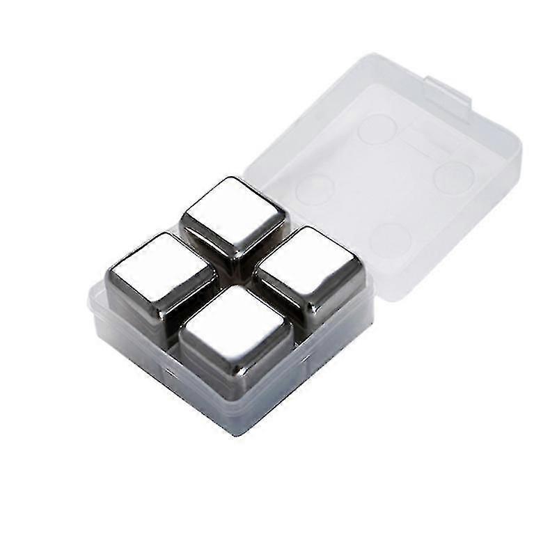 Rostfritt stål isbitar kylande sten