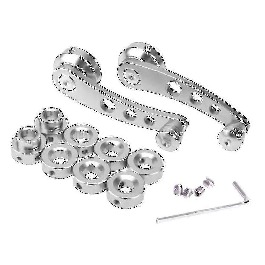 2pcs Durable Aluminum Window Crank Handle for Truck & Pickup