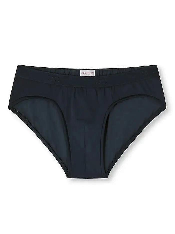Derek Rose Jack-truser for menn Pima bomullsstretch - Navy