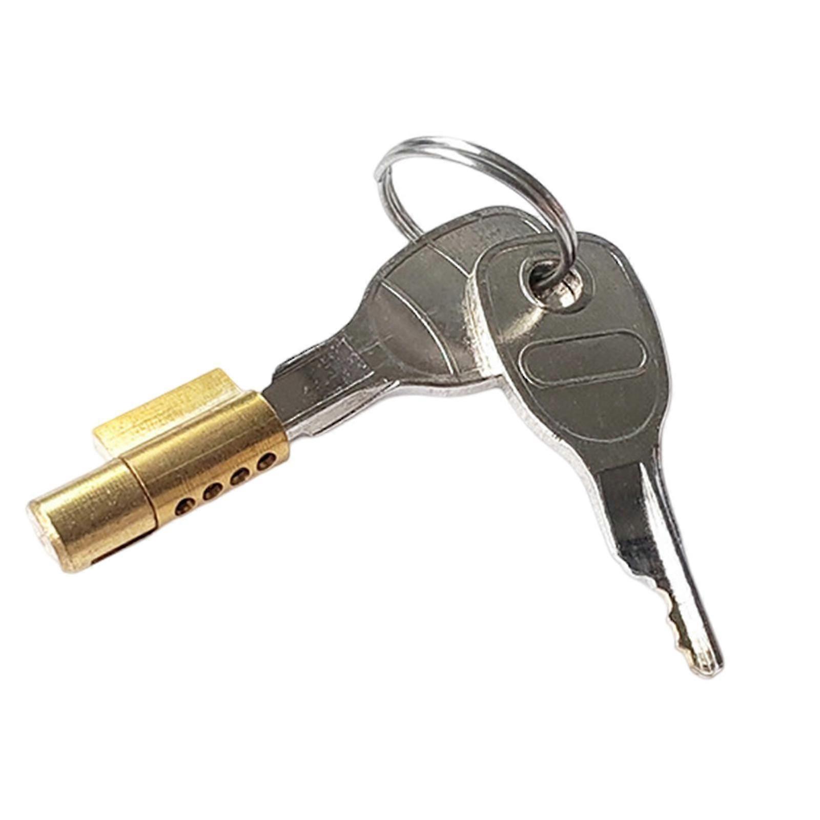 2PCS Trailer Hitch Coupling Lock with 4 Keys for Erde, Daxara, Maypole Trailers