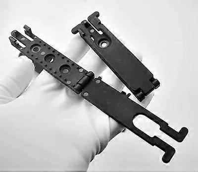 Shibingsheng 1 قطعة MOLLE-LOK غمد K غمد نظام مشبك الخصر غمد مشبك ظهر KYDEX غمد حمل مشبك K غمد MOLLE مشبك