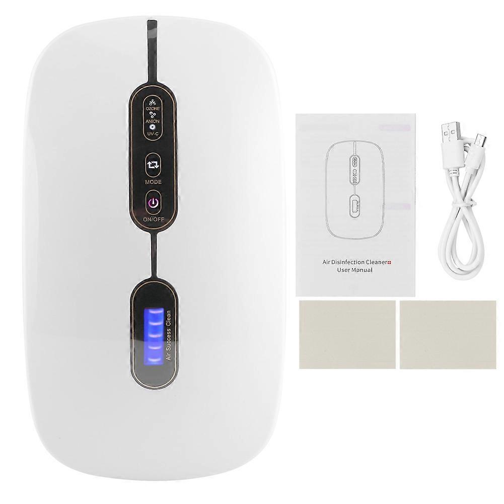 USB UV Purificateur d’air Formaldéhyde Élimination des odeurs Filtre à air Générateur d’ozone Machine de désodorisant