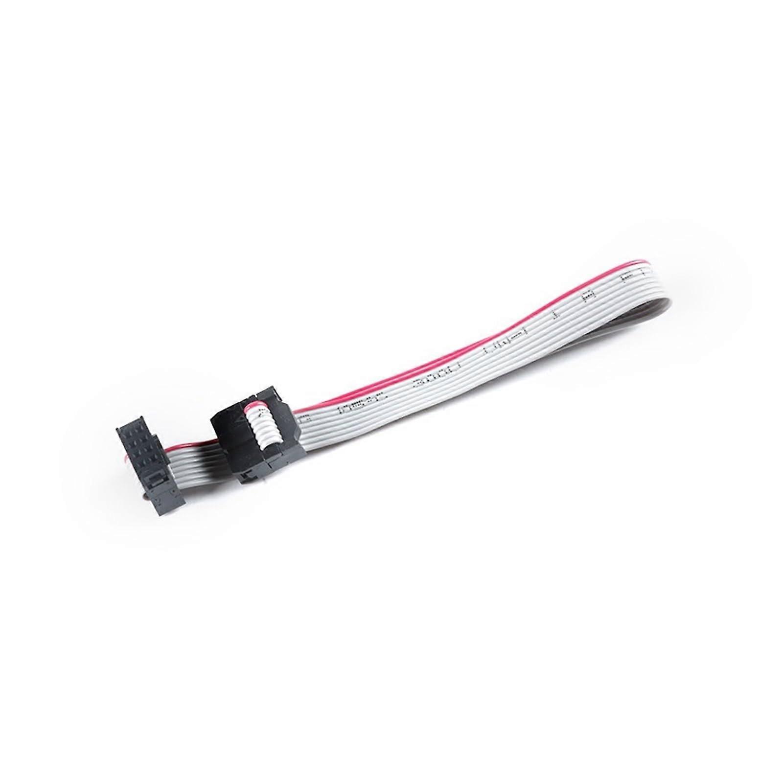 Gray Flat Ribbon Cable 2.0mm Pitch 14 Pin Connector 20cm Data Wire for IDC PCB Assembly
