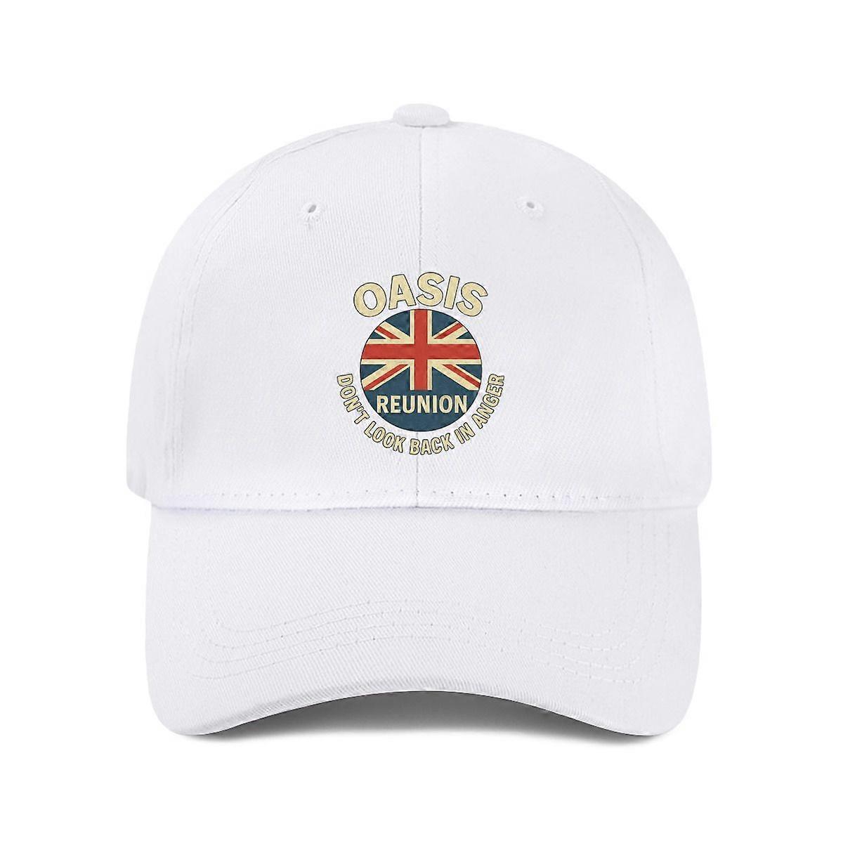 Oasis Reunion Baseball Cap  Live 25 print dad hat