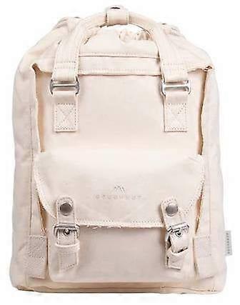 Doughnut Macaroon Mini Drawstring Organic Cotton Backpack - Beige