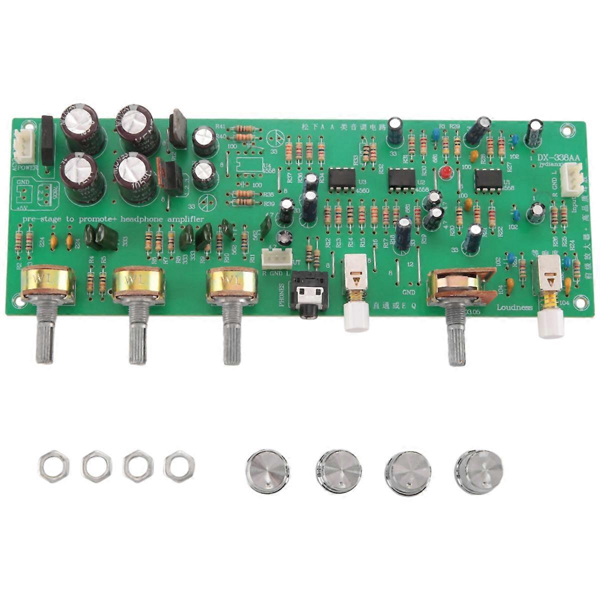 Dual AC Dual 12V DX338A Series Front Tuning Board Power Amplifier