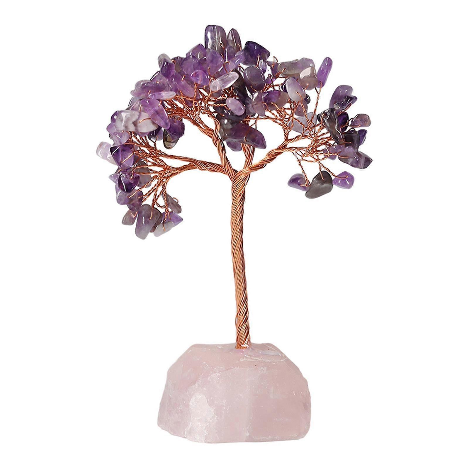 Fortune Trees Statue Bonsai Money Tree Office Mini Bookshelf Decorative