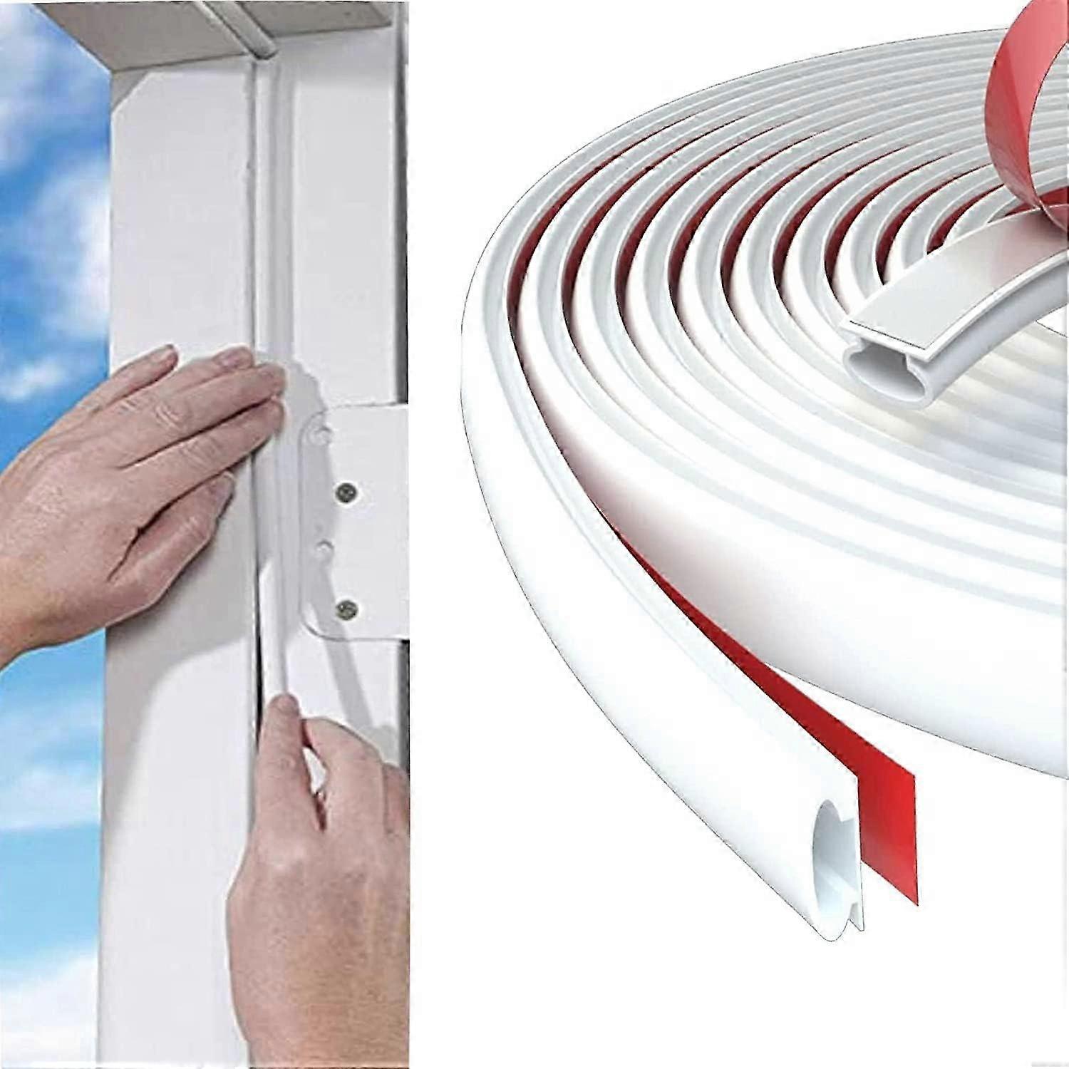 Self-Adhesive Door Seals 33ft for Soundproofing