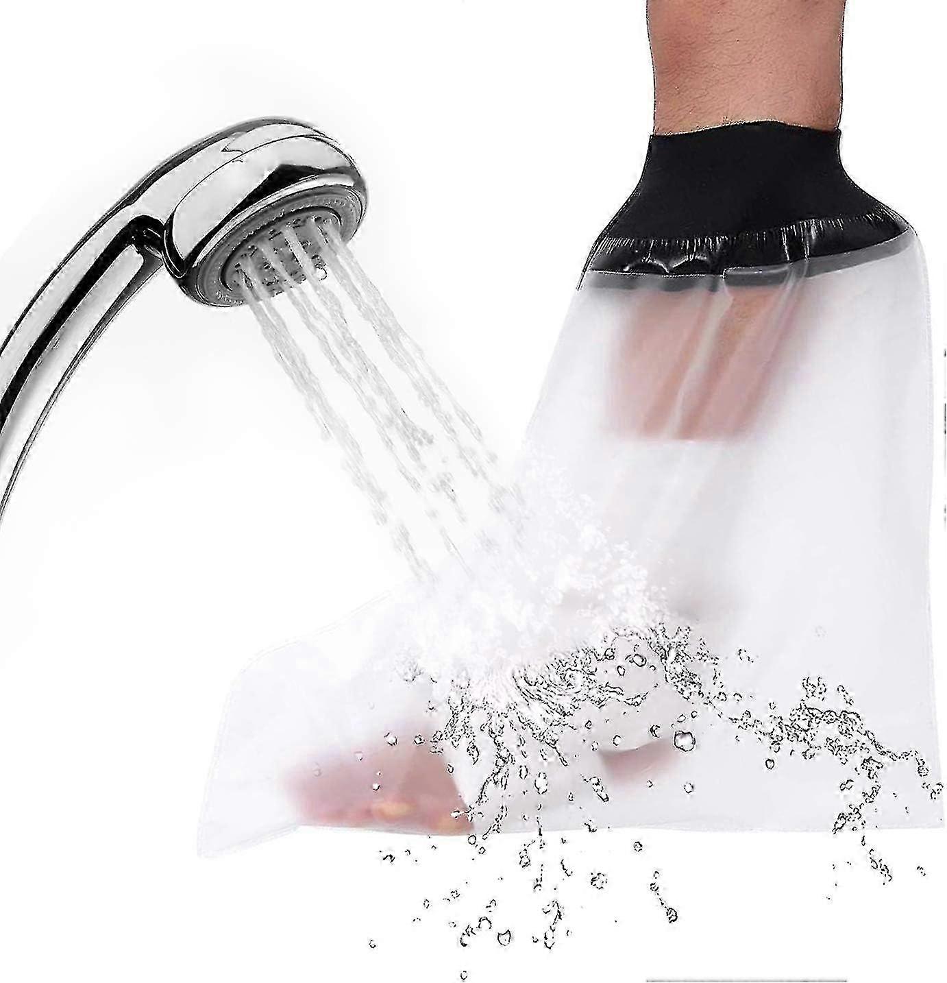 Waterproof Ankle Cast Protector for Shower - Adjustable Orthopedic Sleeve Boot for Wound & Bandage Care Edition 0617