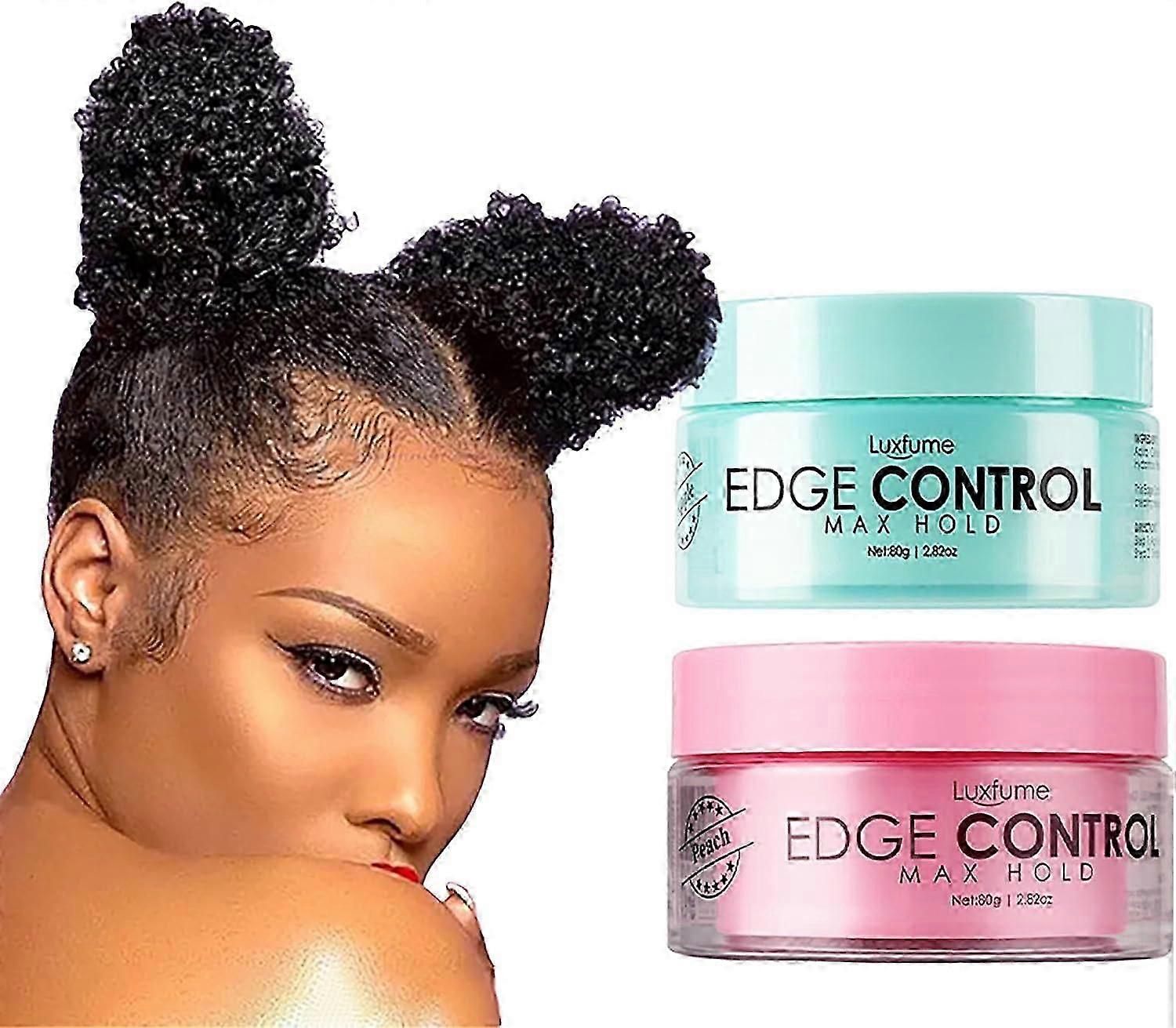 Edge Control Gel Braids Gel,Twist Braided Hair Styling Gel No Residue, Anti-Frizz Effect, for Braiding, Curling, Twisting, Dreadloc