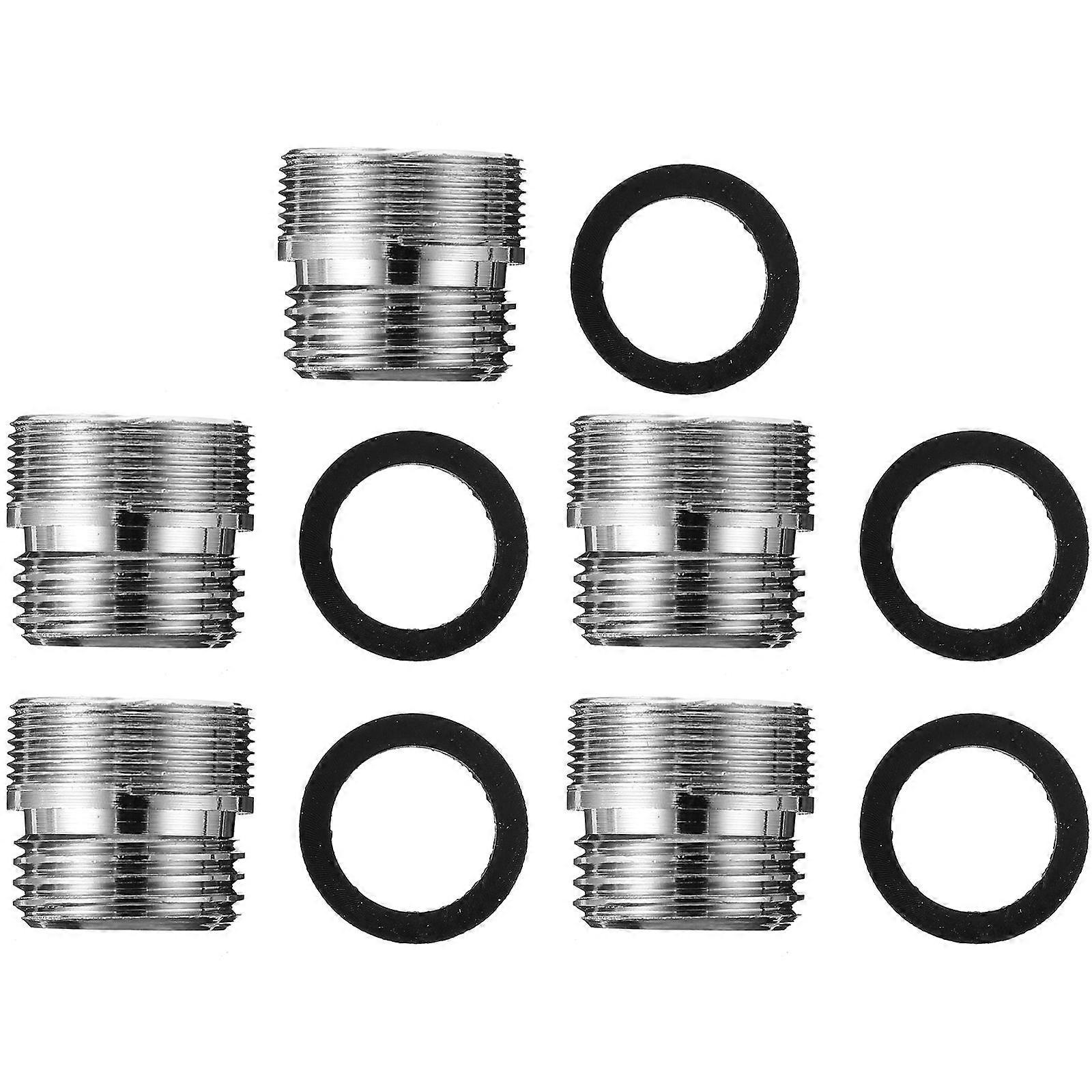 5 Pcs Faucet Adapter Kit Copper Adapter Kitchen Sink Faucet Adapter Water Filter