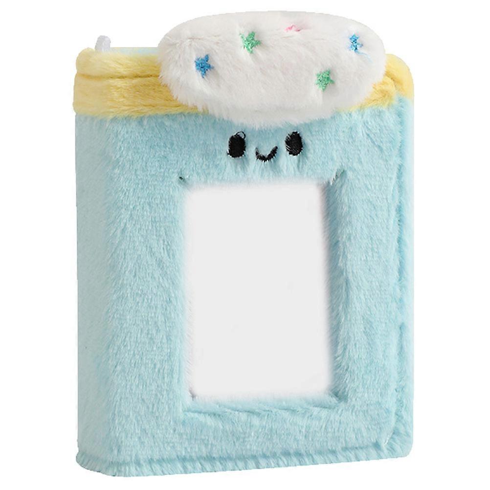 Small Photo Album Adorable Home Portable Picture Holder Plush Memory Recording 1Pack