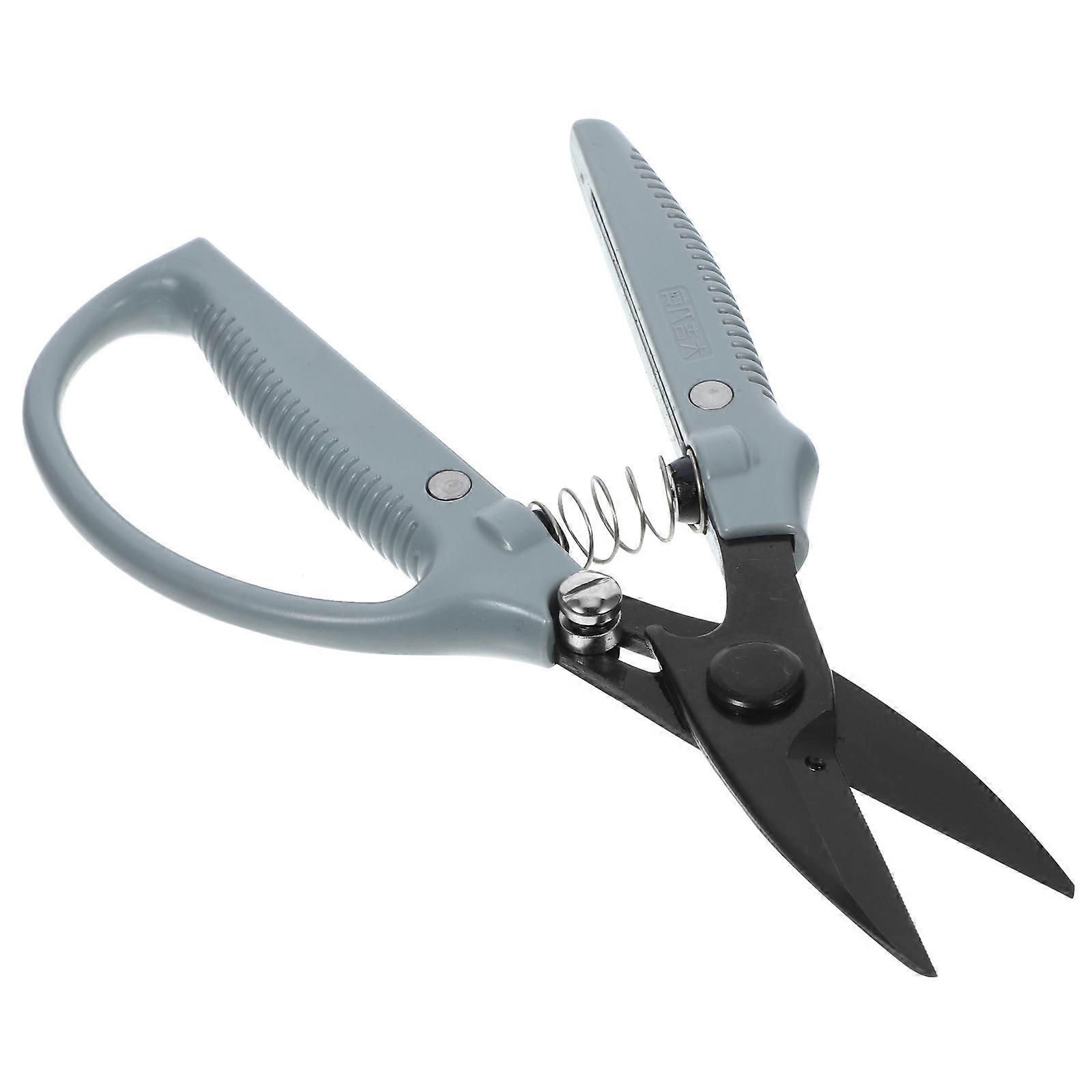 Iron Sheet Scissor Wire Cutting Diy Projects Round Hole Handle 21*8*8CM High Carbon Steel Professional 1Pcs