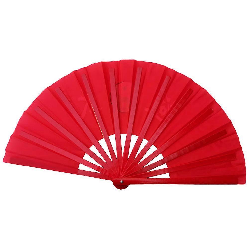 Decorative Hand Fans Chinese Style Fan Tai Chi Theme Parties 24.4X13.0X0.8in 1Set