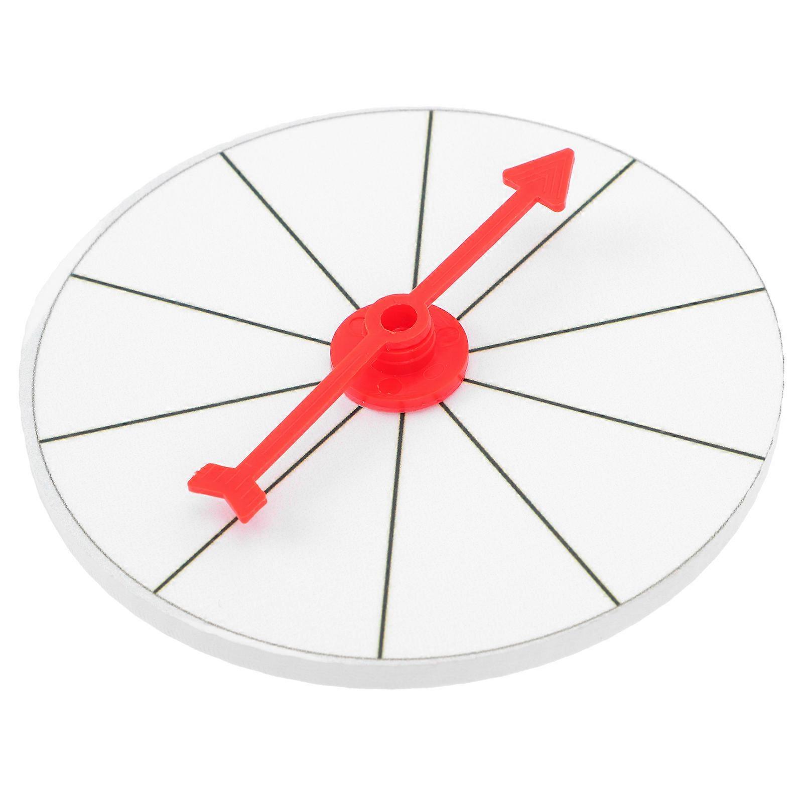 Plastic Party Turntable For Christmas Gatherings Rotating Turntable 10x10cm Round Shape Drinking Game 1Pcs