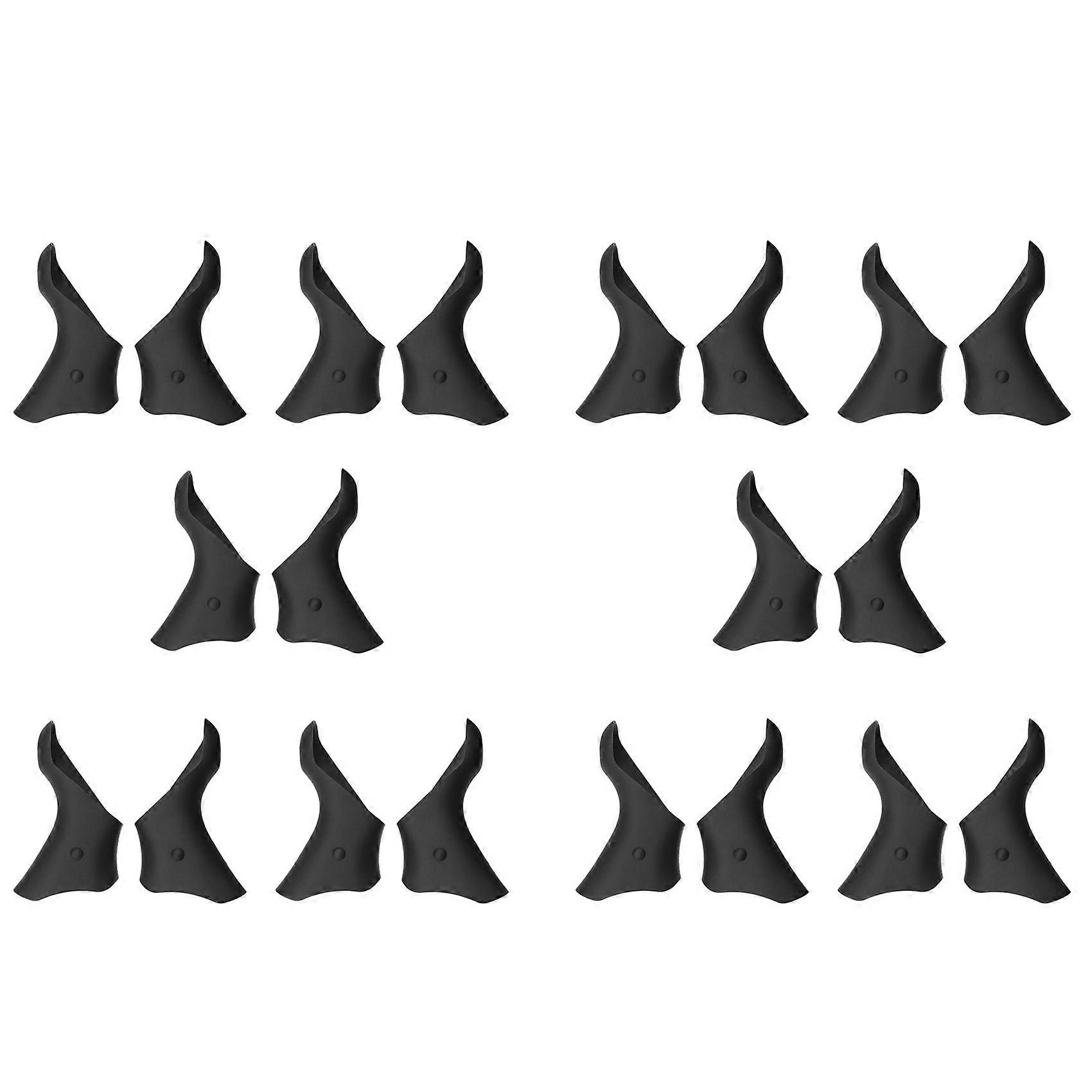 10X Bicycle Brake Shift Lever Bracket Covers Hoods for ST5600/5601/6600 Rubber Gear Shift Lever Cove