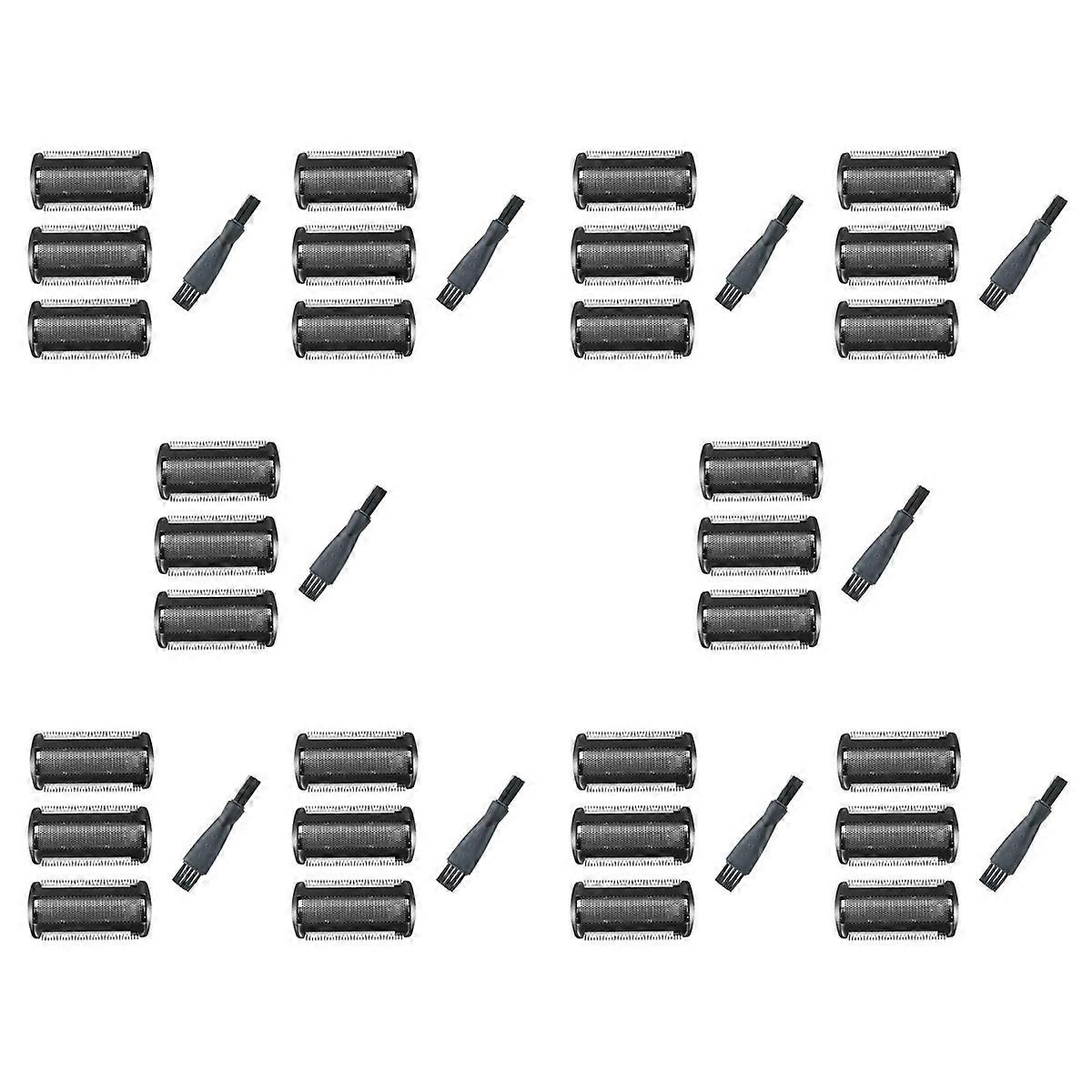 30 Pack Shaver Head Replacement Trimmer for Bodygroom 2024 - 2040 S11 YSS2 YSS3 Series with Brush