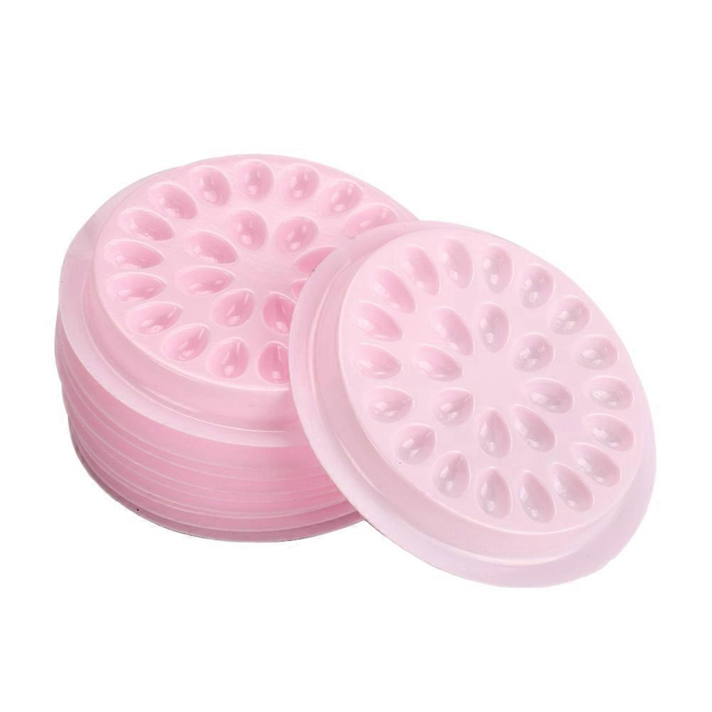 Container Gasket Extension Tray Grafting Professionals Pink 4.8x4.8x1.8cm Hardening Speed 10Set