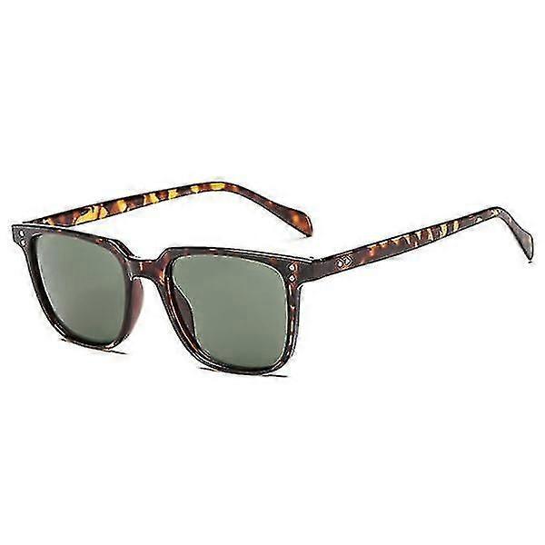 Square Tortoiseshell Sunglasses Brown