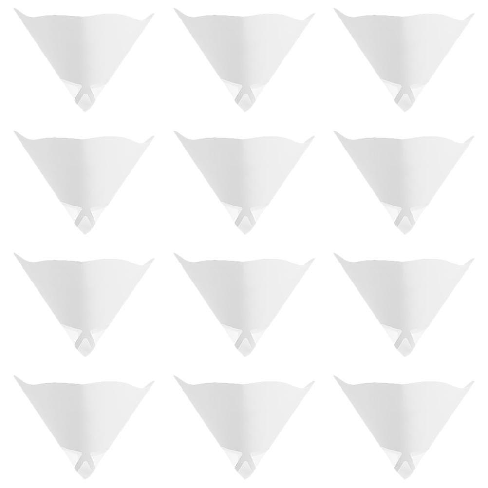 Disposable Photosensitive Paper Strainer for 3D Printer White Cone Shape High Performance 30pcs