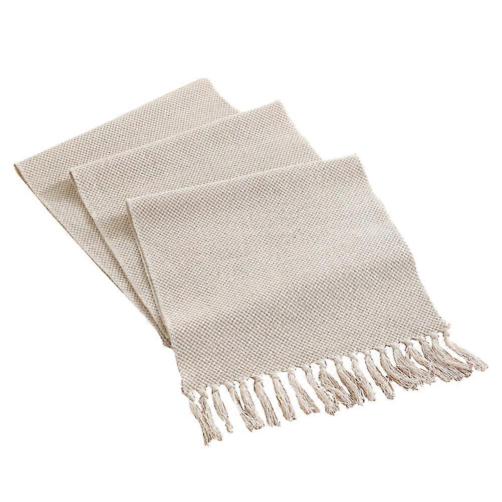 Modern Table Runner Nordic Table Cloth High-End Weaving Technology For Table Protection In Home Decor Rustic Style 1Pcs