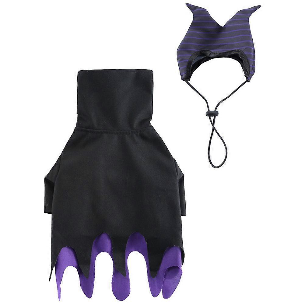 Here's a refined and engaging product description for your **Halloween Witch Costume for Dogs (and Cats)**:
### 🎃 **1 Set Halloween Witch