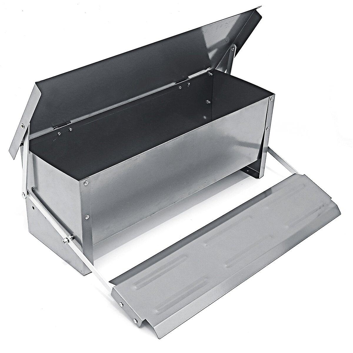 16.4L 51*21*23cm Autoxic Aluminum Poultry Feeder Smart Feeder Chicken And Duck Feeder