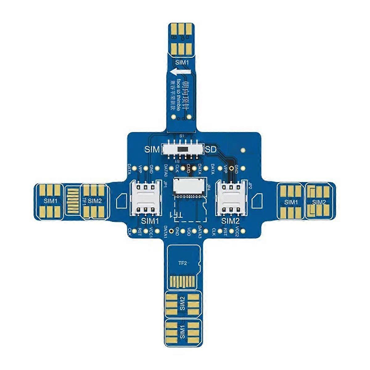 For Android Universal Tester Board for Signal Repair SIM Card Reader Problem Replacement