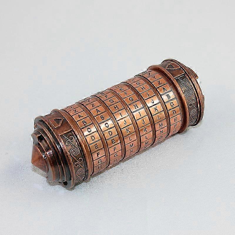 Mini Copper Lock Puzzle Boxes with Hidden Compartments for Romantic Anniversary and Birthday Gifts for Her