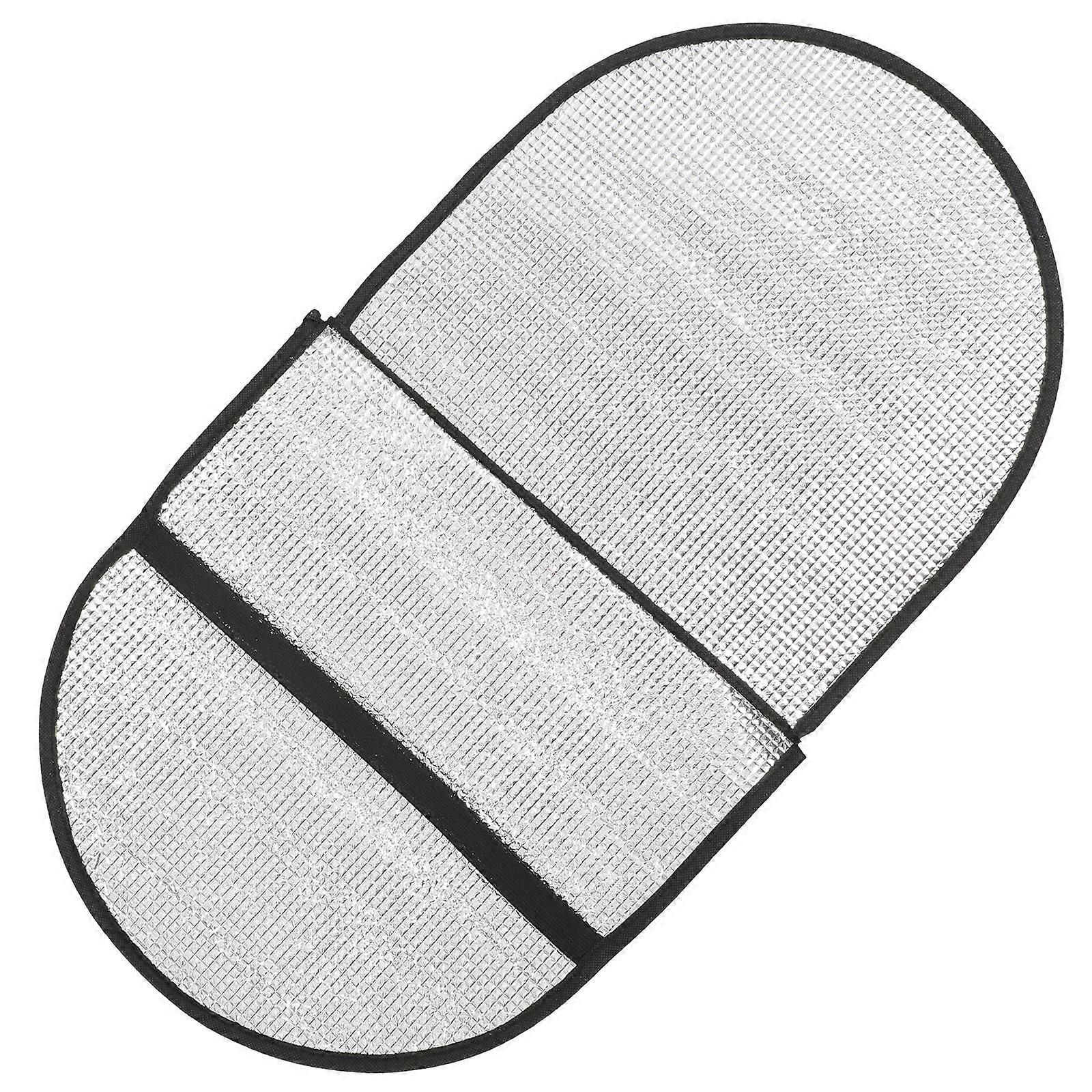 Motorcycle Accessory Seat Protector Reflective Material Heat Insulation 1Pcs