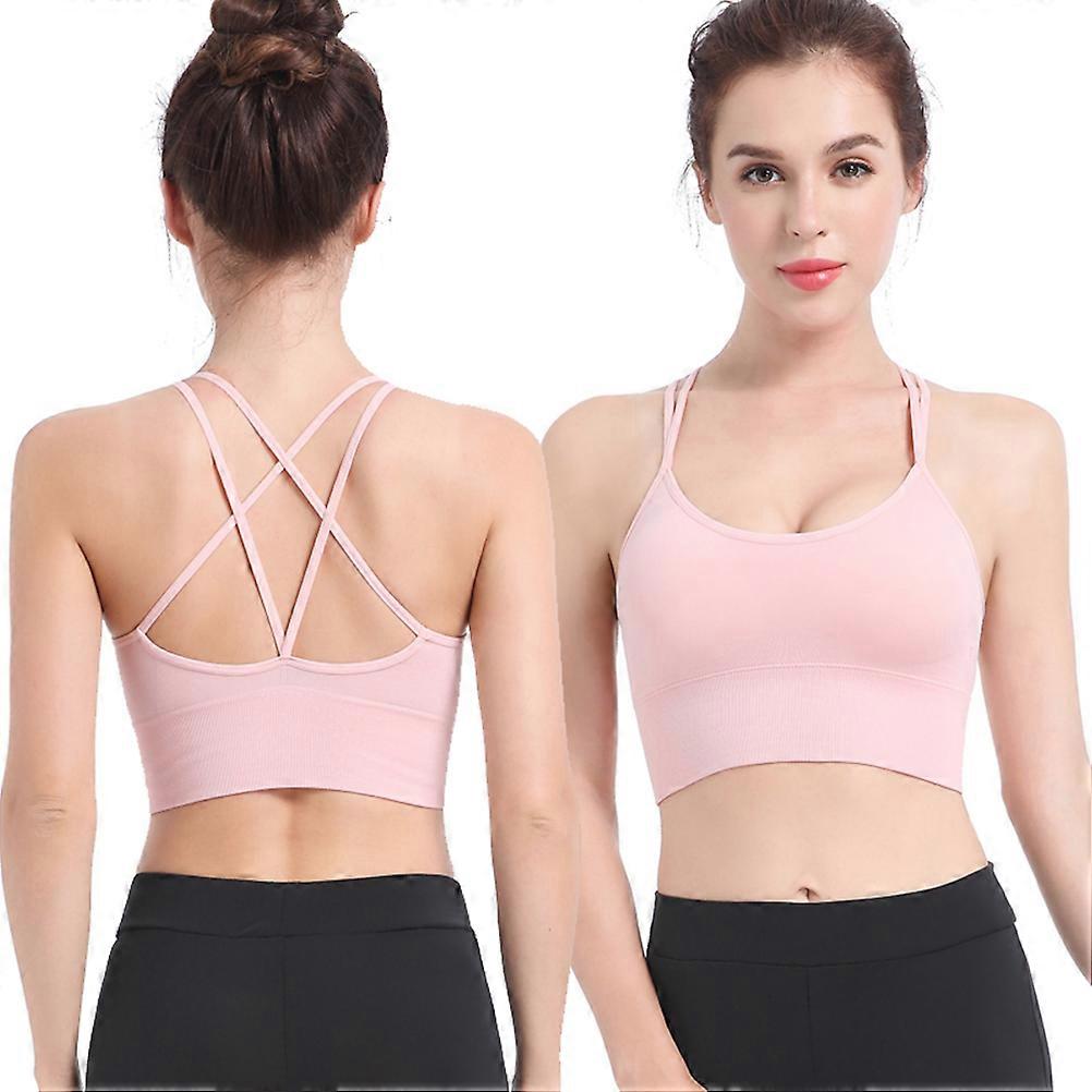 Supportive Bras for Women Running Bras for Women Pale Pink Color Xl Size 1Pack